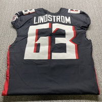 Crucial Catch - Falcons Chris Lindstrom Game Worn Jersey (10/08/23) Size...