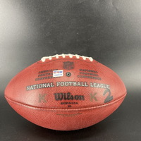 Red Cross - 2023 NFC Championship Game Used 2nd Half K Ball Eagles vs 49ers