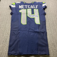 NFL - Seahawks DK Metcalf Signed Authentic Jersey Size 40