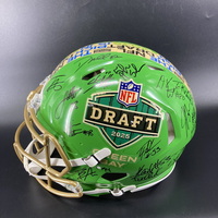 Legends - Multi Sign Authentic 2025 Draft Helmet Signed By Over 25 Playe...