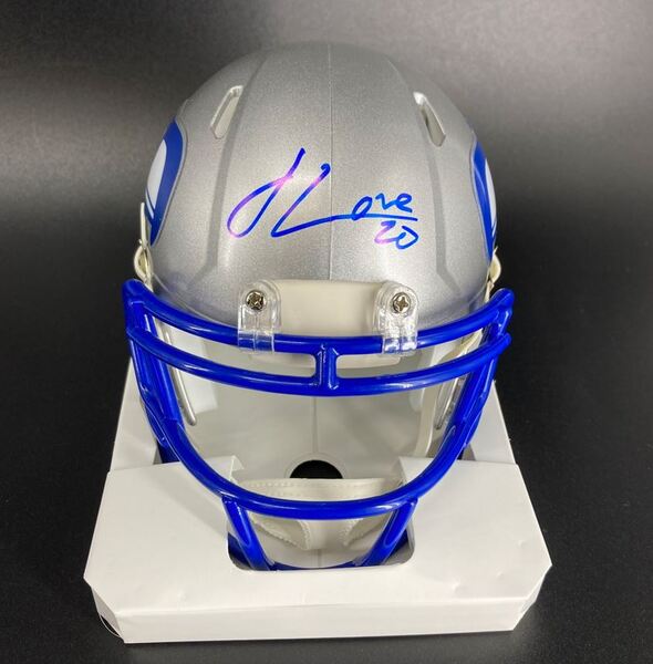 NFL - Seahawks Julian Love Signed Alternate Mini Helmet