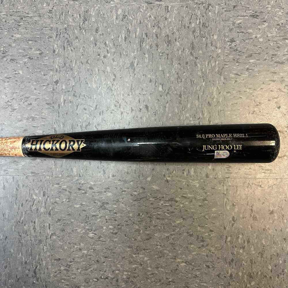 2025 Game Used Broken Bat - #51 Jung Hoo Lee - 4/5/25 vs SEA