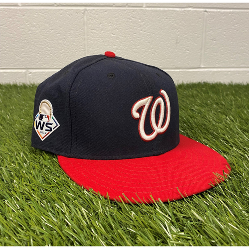 Gerardo Parra Game-Used 2019 World Series Hat