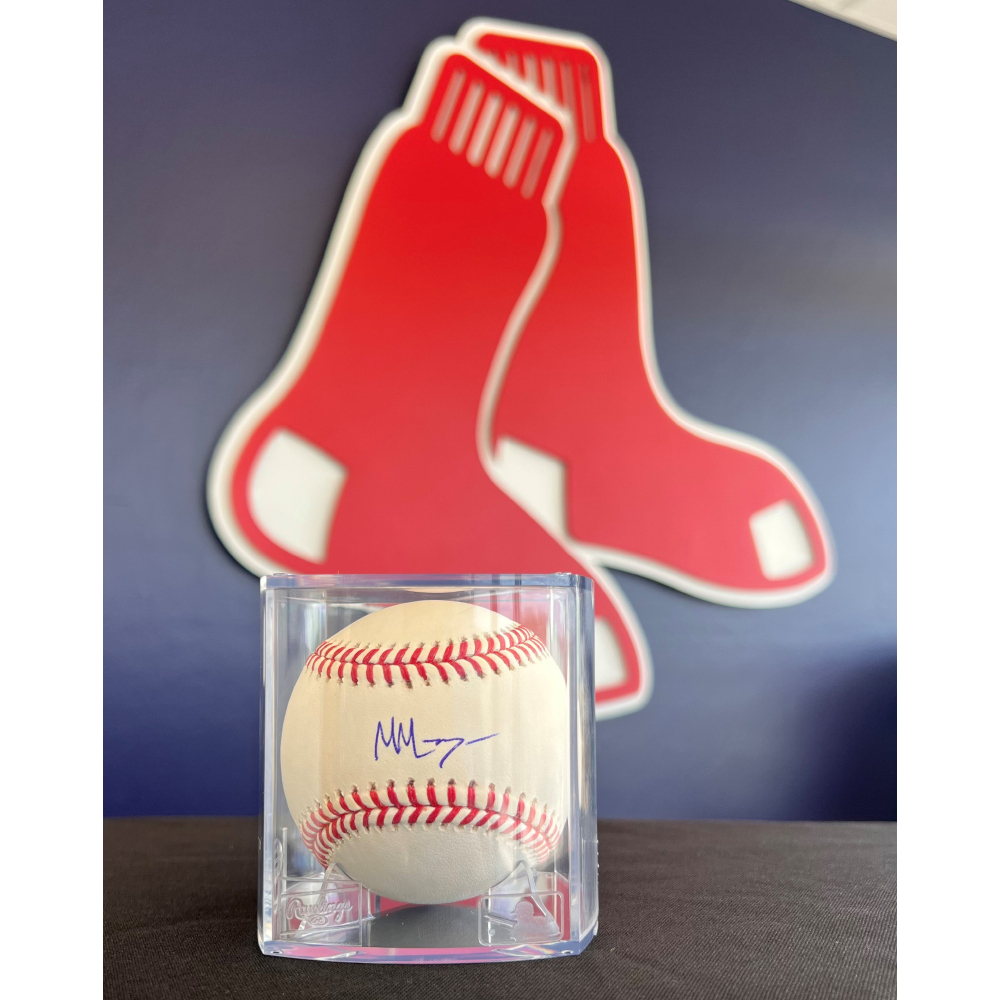 UNDER WRAPS 直筆サインボール Marcelo Mayer debut Autographed Marcelo Mayer Ball | Red Sox Auctions