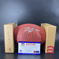 Bills - Tre'Davious White Signed Authentic Football with Pro Bowl Logo