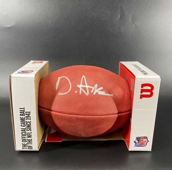 NFL - Dolphins Devon Achane Signed Authentic Football