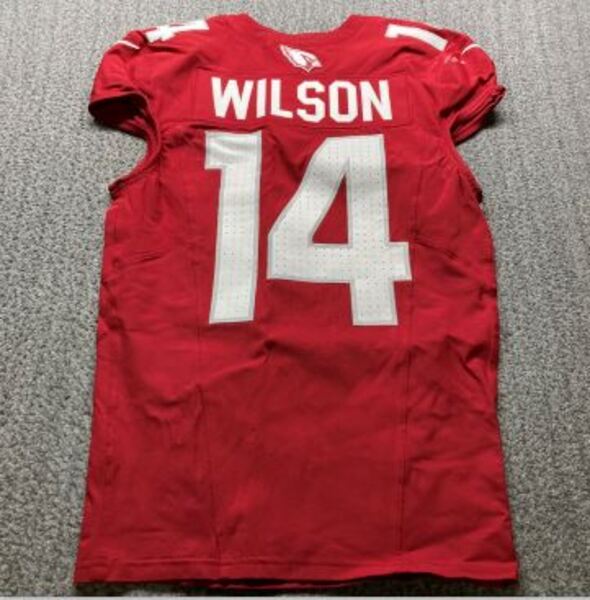 STS - Cardinals Michael Wilson Game Used Jersey (11/10/24) Size 40