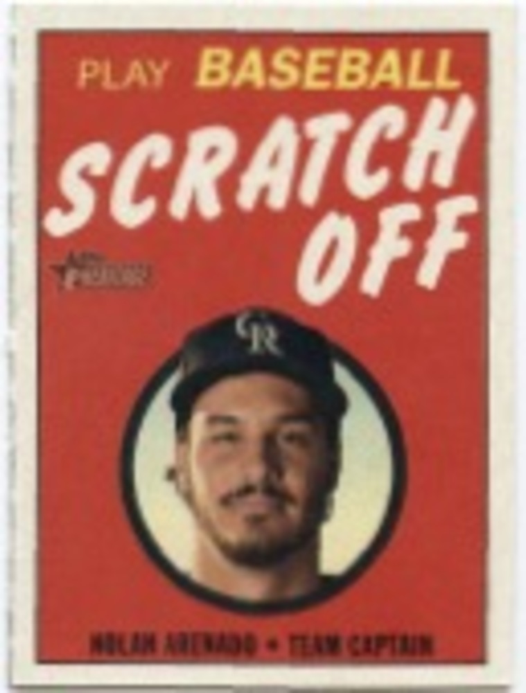 2019 Topps Heritage '70 Topps Scratch Offs #25 Nolan Arenado