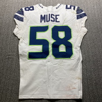 International Series - Seahawks Tanner Muse Game Worn Jersey (11/13/22) ...