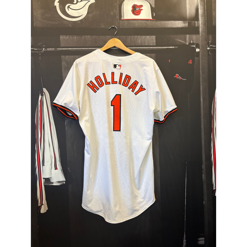 Jackson Holliday 直筆サインユニフォーム　2022年#1指名刻印 Jackson Holliday 直筆サインユニフォーム 2022年#1指名刻印