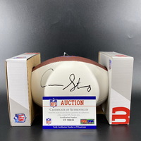 NFL - Eagles Carson Strong signed panel ball