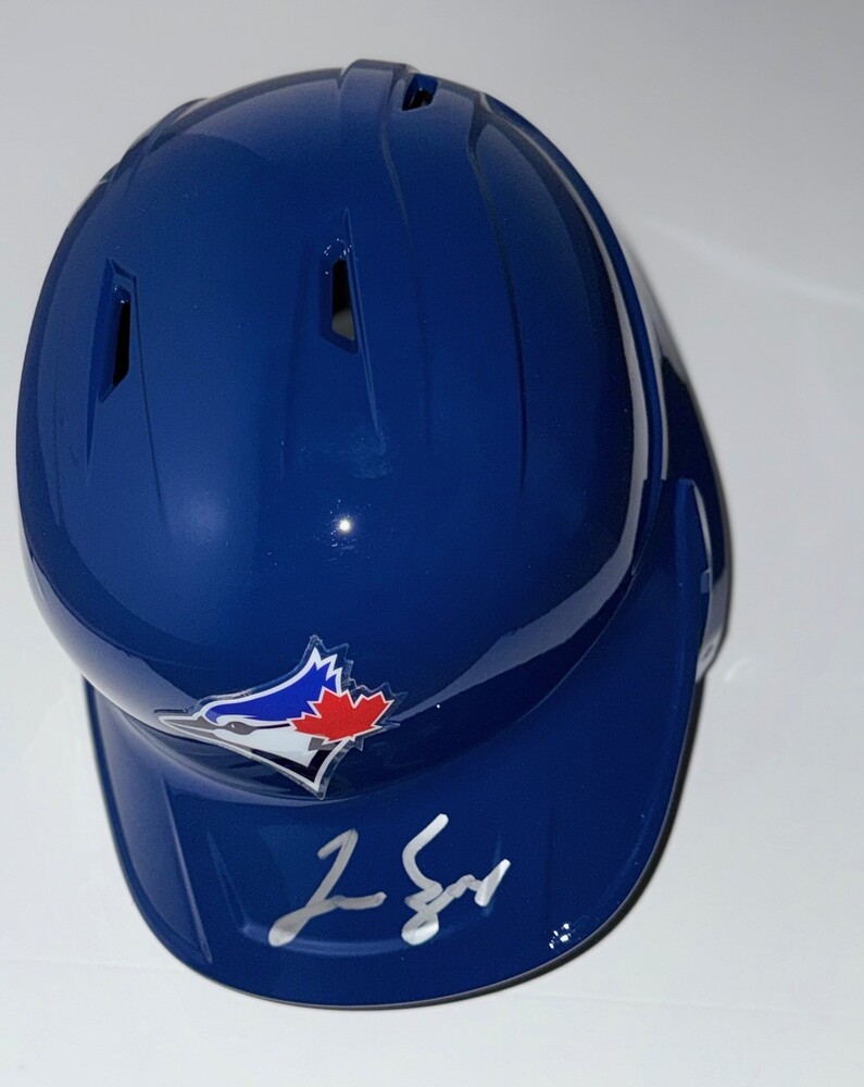 George Springer Autographed Blue Jays Helmet | MLB Auctions