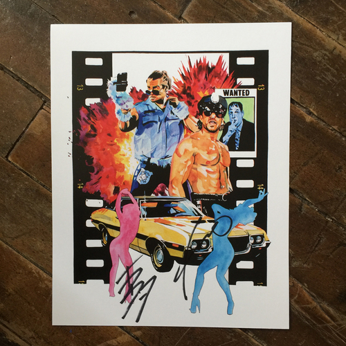 Breezango SIGNED 11 x 14 Rob Schamberger Print
