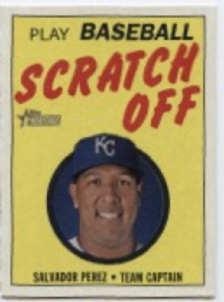 2019 Topps Heritage '70 Topps Scratch Offs #26 Salvador Perez