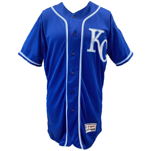 Photo of Kansas City Royals Team-Issued Majestic Jersey - Royal - Choose Your Size!