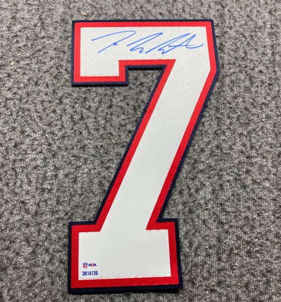 NFL - Bills Tre'Davious White Signed Jersey Number