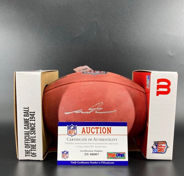 NFL - Bills James Cook signed Authentic Football
