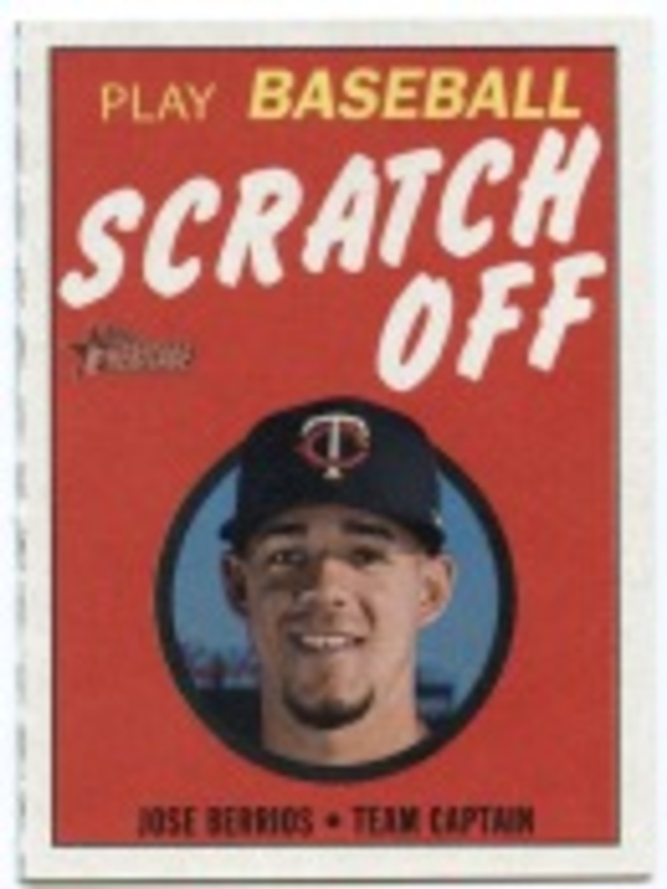 2019 Topps Heritage '70 Topps Scratch Offs #28 Jose Berrios