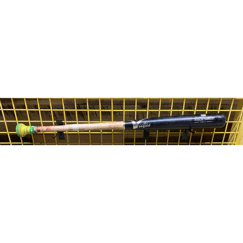 Adolis Garcia Game-Used Broken Bat - 7/3/2021. Bat Broken by Garcia After Striking Out