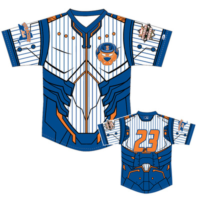 Marvel Defenders of the Diamond Syracuse Mets Sean Reid-Foley Jersey, #29 (Size 48, XL)