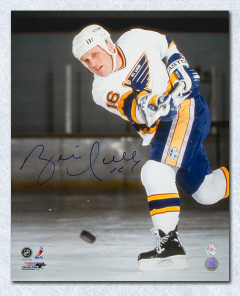 Brett Hull St. Louis Blues Autographed Sniper 16x20 Photo