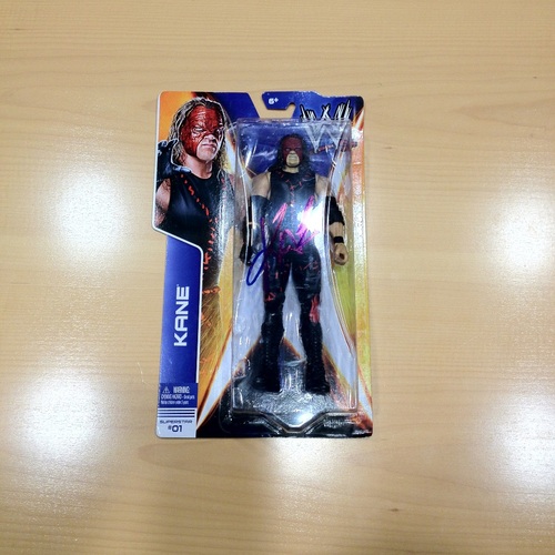 SIGNED Kane Superstar #01 Action Figure
