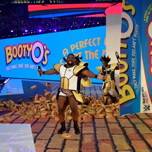 The New Day SIGNED Giant Booty-O Cereal Piece