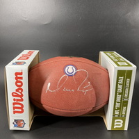 Colts - Matt Ryan Signed Authentic Football With Colts Logo