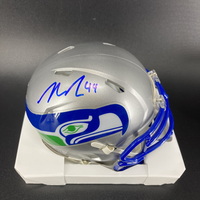 NFL - Seahawks Nick Bellore Signed Alternate Mini Helmet