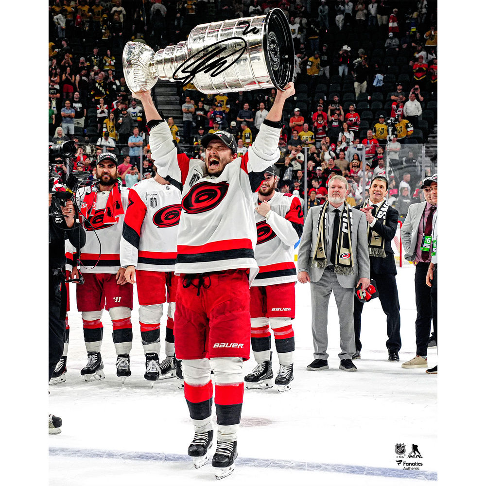 Sebastian Aho Carolina Hurricanes Autographed 11