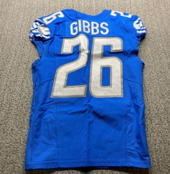 STS - Lions Jahmyr Gibbs Game Worn Jersey (11.19.23) Size 38