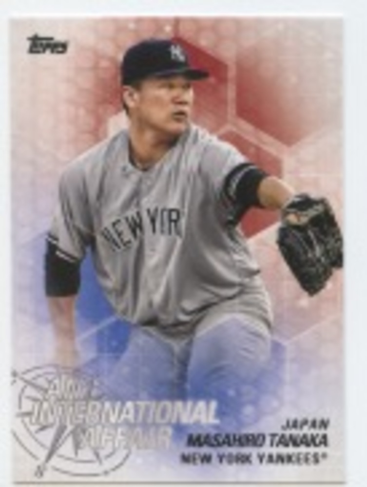 2018 Topps Update An International Affair #IA27 Masahiro Tanaka