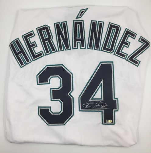 Photo of Felix Hernandez Autographed Mariners Authentic Jersey