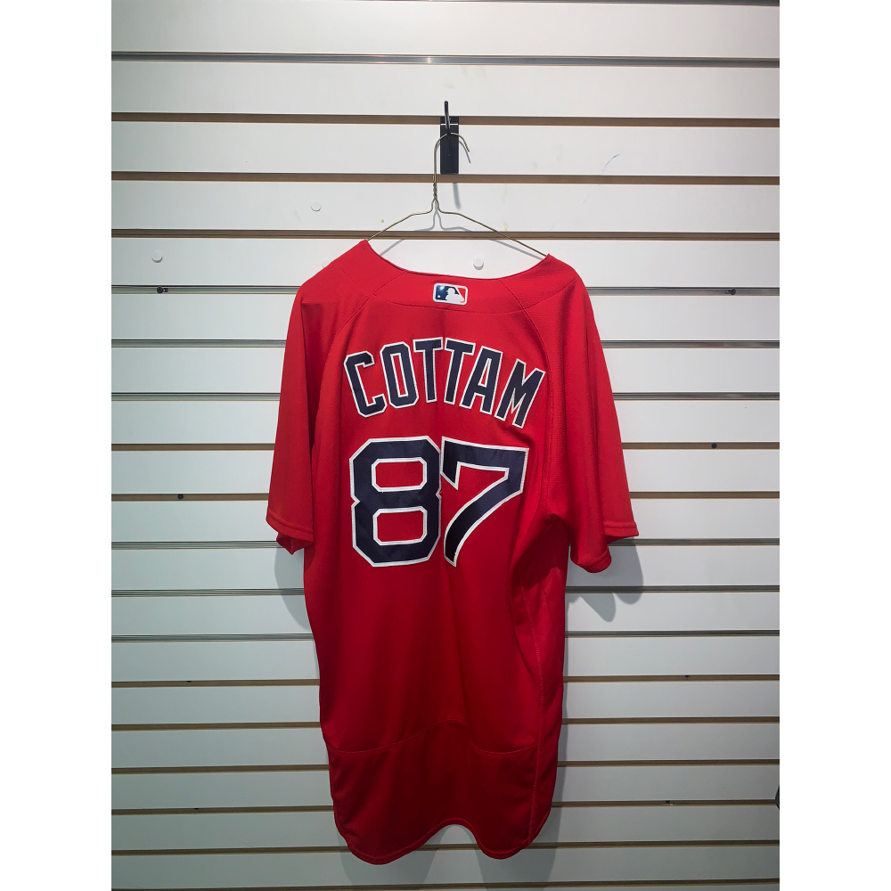 Kole Cottam Team Issued 2021 Spring Training Jersey Red Sox Auctions