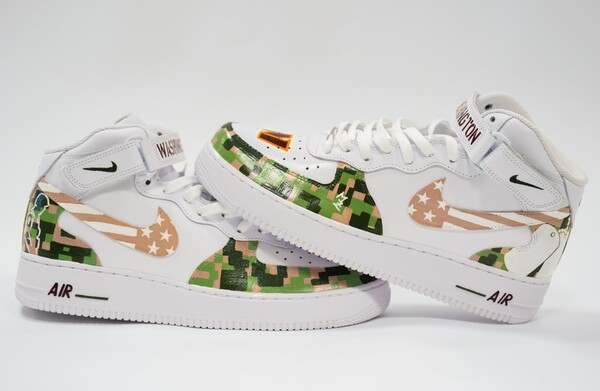 MCMC - BigBear.ai 2025 Custom Sneakers  - Supporting Border Patrol Found...