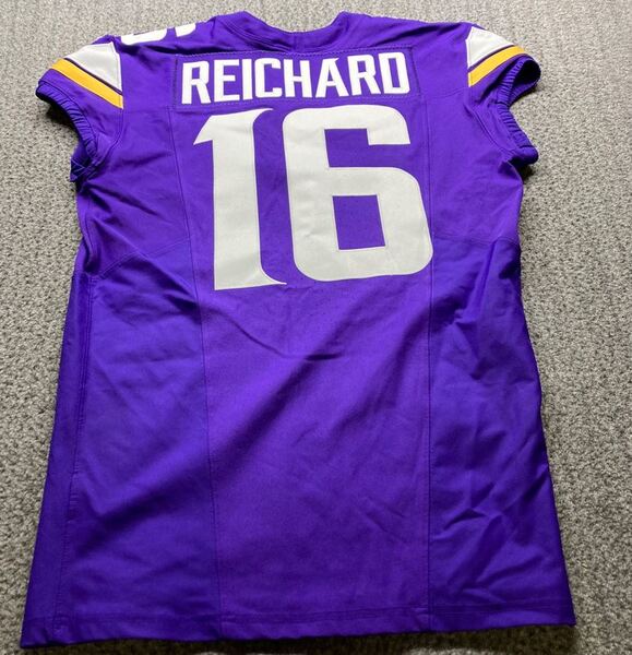 Crucial Catch - Vikings Will Reichard Game Worn Jersey 10/19/2025 Size 44