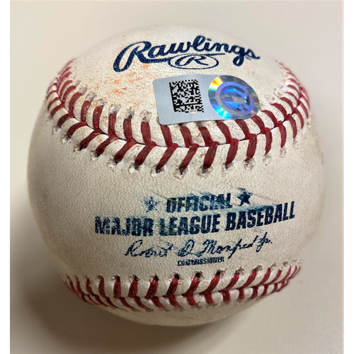 Cabrera Exclusive! GameUsed Baseball from Miguel Cabrera 500th Home