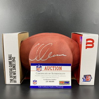 Red Cross - Packers Christian Watson signed authentic football