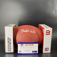 NFL - Packers Malik Willis Signed Authentic Football