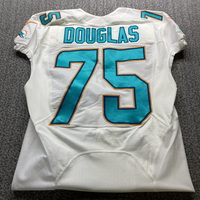 NFL - Dolphins Jamil Douglas Game Cut Jersey Size 44