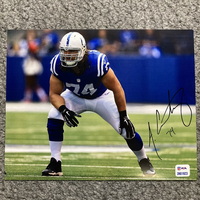 Colts - Anthony Castanzo Signed 8x10 Photo