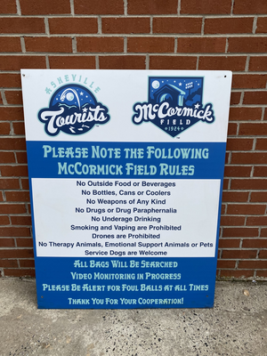 Please Note Metal Sign 1