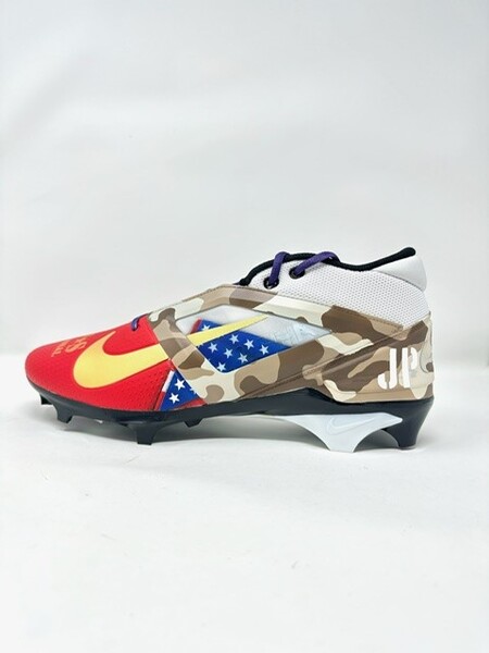 MCMC - Commanders Tyler Ott 2025 Custom Cleats supporting T A P S