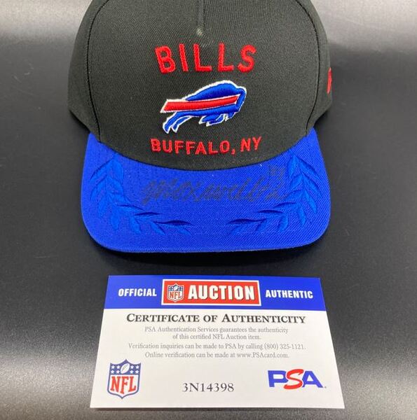 NFL - Bills Maxwell Hairston Signed Hat