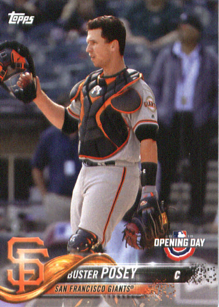 2018 Topps Opening Day #5 Buster Posey