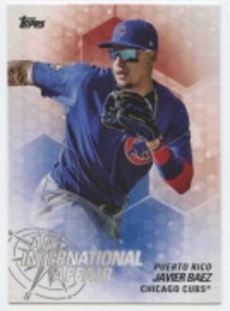 2018 Topps Update An International Affair #IA35 Javier Baez