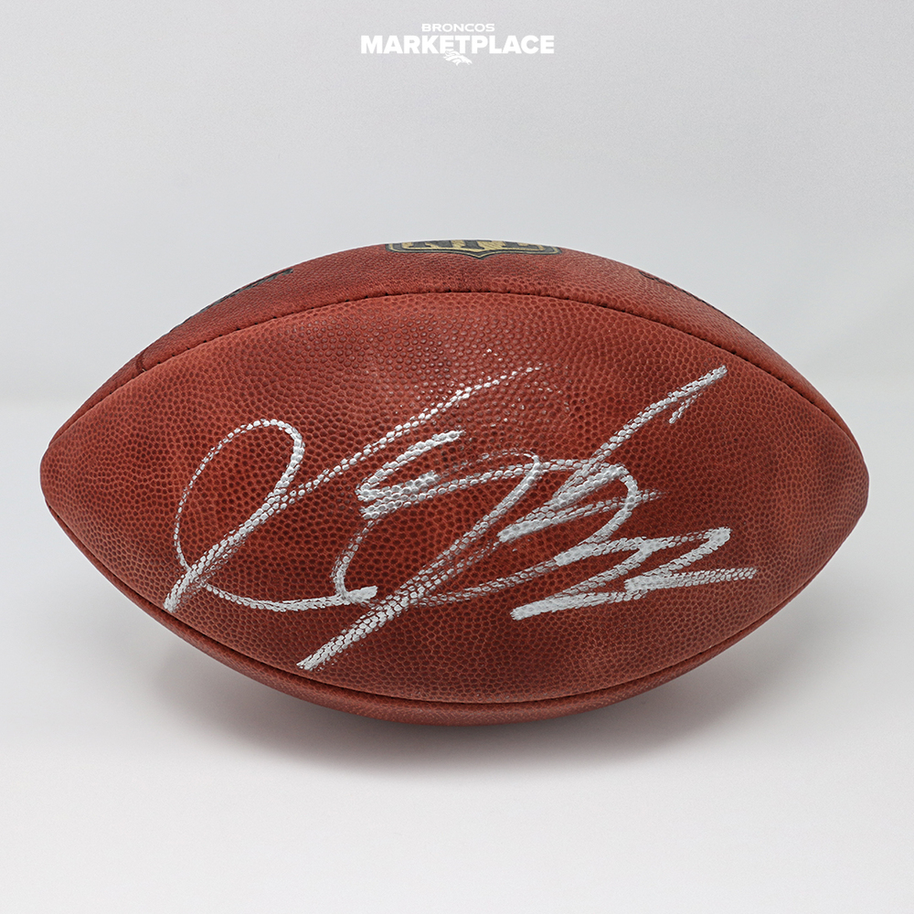 Kareem Jackson Autographed Authentic Football