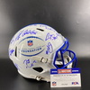 NFL - Multi Sign NFL Foundation Replica Helmet Signed By Over 20 Pro Bowlers Including Nico Collins, George Kittle, Jahmyr Gibbs, Jonathan Taylor, Kyle Juszczyk, Quinnen Williams, Cam Heyward, Brandon Aubrey, and Dexter Lawrence