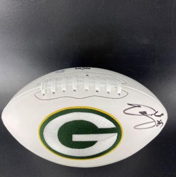 Packers - Quay Walker Signed Panel Ball With Packers Logo