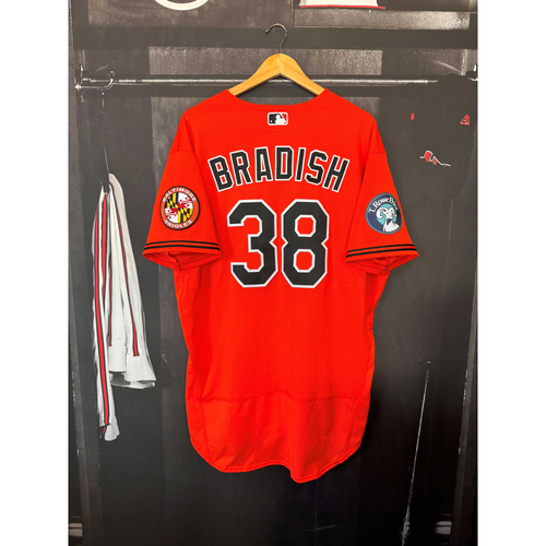 Zach Britton Autographed Authentic Orioles Jersey - Numbers are